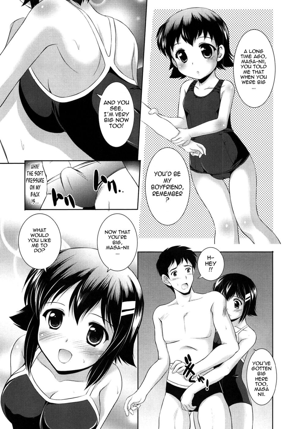 Hentai Manga Comic-Trans-swimsuit Lovers-Read-9